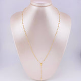 Rosario Virgen Milagrosa 4.05g / 19 3/4 in / 2mm Oro Amarillo 18K