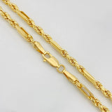 Special Rope Chain 8.05g / 24 in / 2.54mm Yellow Gold 18K