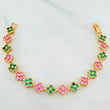 Bracelet Flores 12.9 g / 6 1/2 in / 7.46 mm Yellow Gold 18K