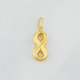 Dije Infinito 0.6g / 1 in Oro Amarillo 18K