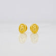 Stud Earrings Guardian Angel 0.55g / in / 6.3mm Yellow Gold 18K