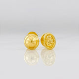 Stud Earrings Guardian Angel 0.55g / in / 6.3mm Yellow Gold 18K