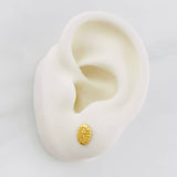 Stud Earrings Divine Child 0.65g / in / 7.56mm Yellow Gold 18K