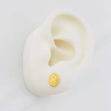 Topos Virgen del Carmen 0.75g / in / 8mm Oro Amarillo 18K