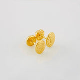 Stud Earrings Divine Child 0.65g / in / 7.56mm Yellow Gold 18K