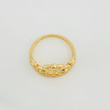 Anillo Corona 15´s 3g / T7 1/4 Oro Amarillo 18K