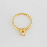 Anillo Solitario 1.9g / T6 3/4 Oro Amarillo 18K