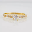 Anillo Solitario Churumbela 1.8g / T6 1/4 Oro Amarillo 18K