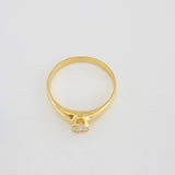 Anillo Solitario 2.25g / T5 1/2 Oro Amarillo 18K