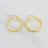 Candongas Lary 2.55g / 1 in Oro Amarillo 18K
