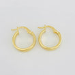 Candongas Alexa 1.6g / 3/4 in Oro Amarillo 18K