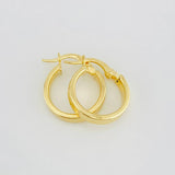 Candongas Alexa 1.6g / 3/4 in Oro Amarillo 18K