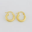 Candongas Raquel 1.7g / 3/4 in Oro Amarillo 18K