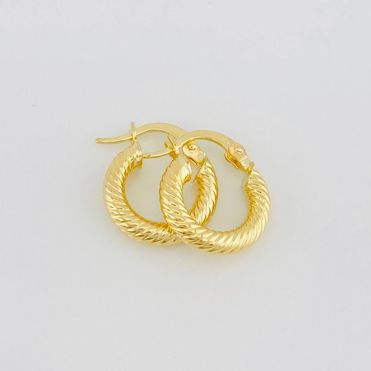 Candongas Raquel 1.7g / 3/4 in Oro Amarillo 18K