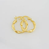 Candongas Mai 1.15g / 3/4 in Oro Amarillo 18K