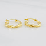 Candongas Mai 1.15g / 3/4 in Oro Amarillo 18K