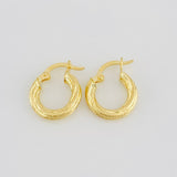 Candongas Lola 1.45g / 3/4 in Oro Amarillo 18K