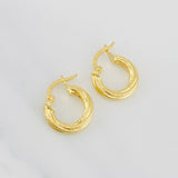 Candongas Lola 1.45g / 3/4 in Oro Amarillo 18K