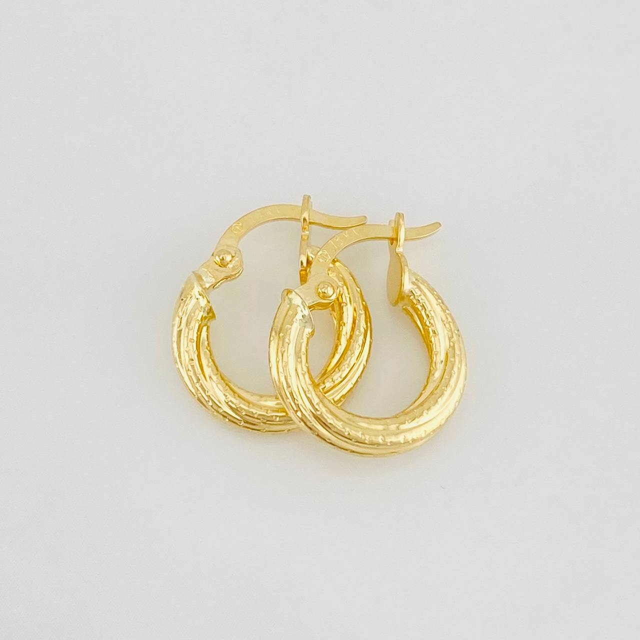 Candongas Lola 1.45g / 3/4 in Oro Amarillo 18K