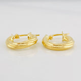 Candongas Lola 1.45g / 3/4 in Oro Amarillo 18K