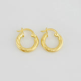 Candongas Mary 1.35g / 1/2 in Oro Amarillo 18K