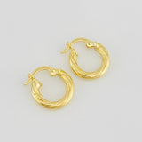 Candongas Mary 1.35g / 1/2 in Oro Amarillo 18K