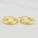 Candongas Mary 1.35g / 1/2 in Oro Amarillo 18K