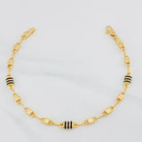 Pulso Rustico Barril 5.8g / 8 1/2 in / 5.1mm Oro Amarillo 18K