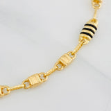 Pulso Rustico Barril 5.8g / 8 1/2 in / 5.1mm Oro Amarillo 18K