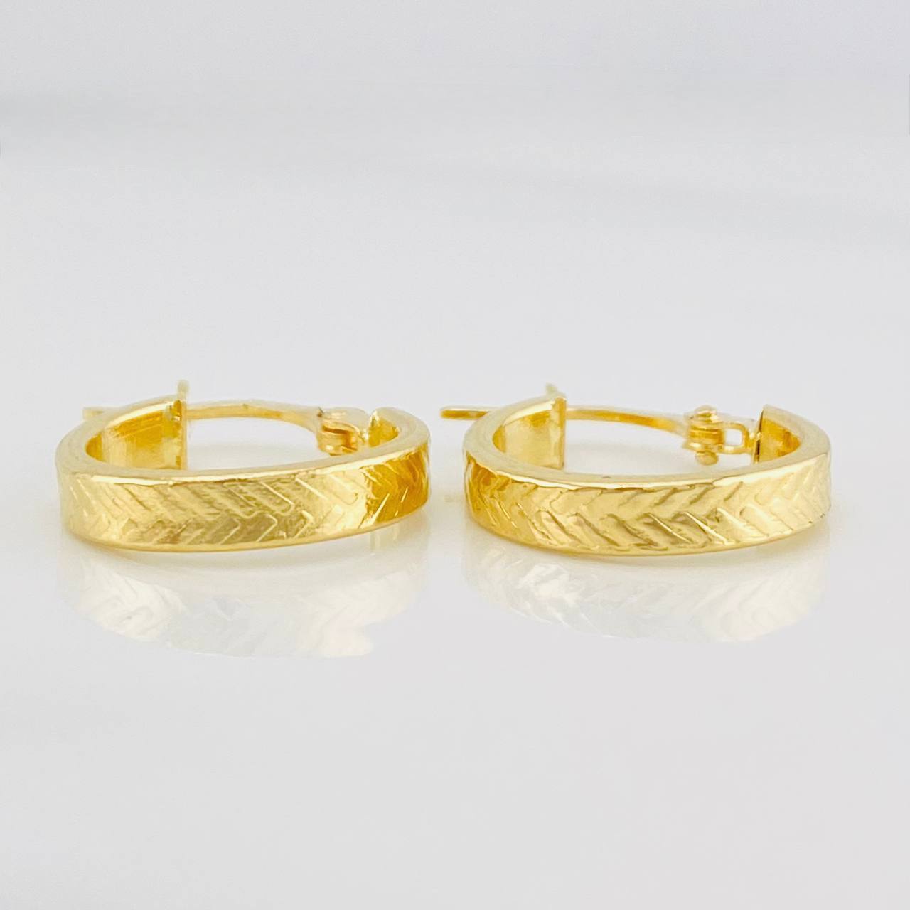 Candongas Alexa 1.6g / 3/4 in Oro Amarillo 18K