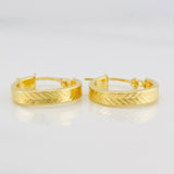 Candongas Alexa 1.6g / 3/4 in Oro Amarillo 18K