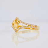 Anillo Corona 1.85g / T5 Oro Amarillo 18K