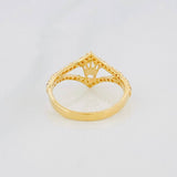 Anillo Corona 1.85g / T5 Oro Amarillo 18K
