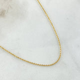 Chain Classic Link 2.05gr / 19.7in / +3 18K Gold