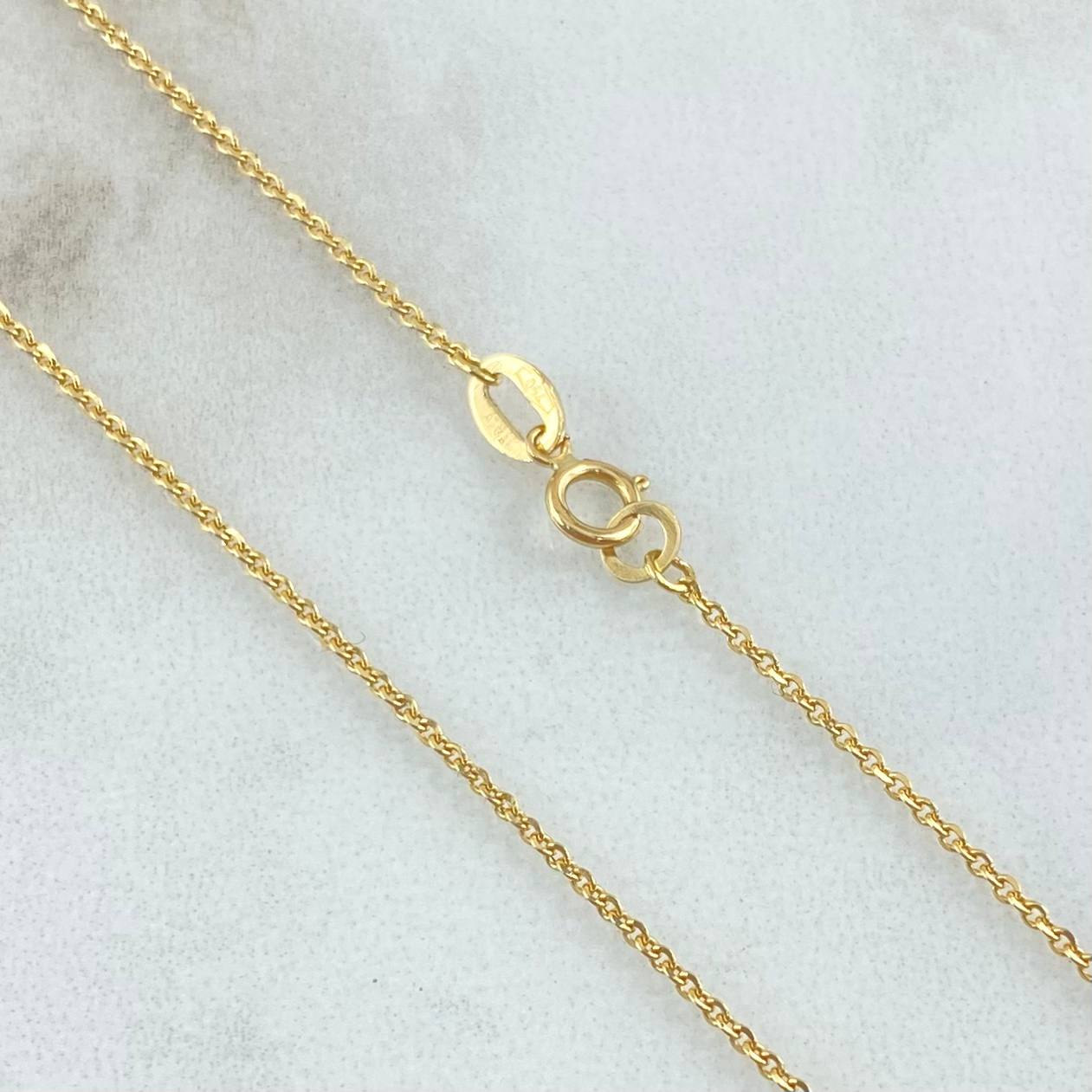 Chain Classic Link 1.85gr / 17.7in / +3 18K Gold