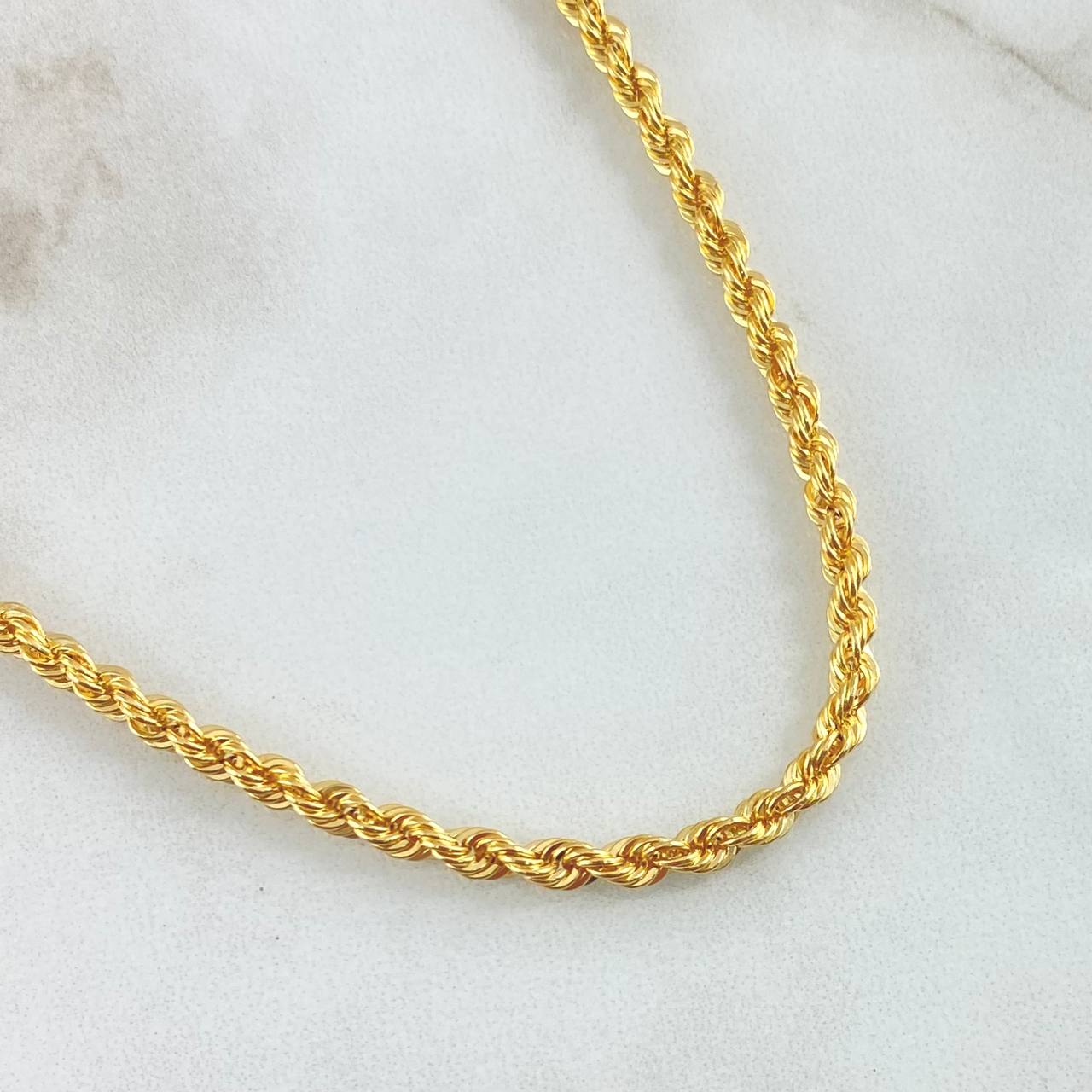 Rope Chain 8.15gr / 23.6in / +3 18K Gold ©