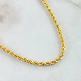 Rope Chain 8.15gr / 23.6in / +3 18K Gold ©