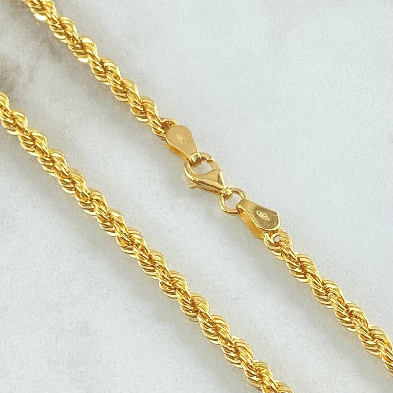 Rope Chain 8.15gr / 23.6in / +3 18K Gold ©