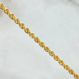 Rope Chain 8.15gr / 23.6in / +3 18K Gold ©