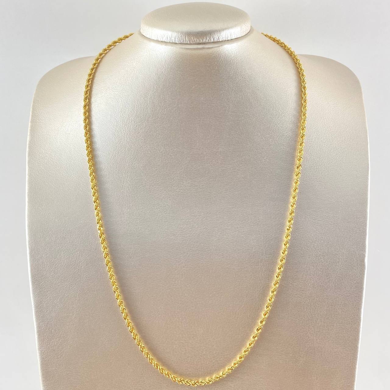 Rope Chain 8.15gr / 23.6in / +3 18K Gold ©