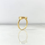 Anillo Rx Circular 2.55gr / T8 / Oro Amarillo 18K *