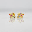 Topos Cruz Tupida 0.95g / in / 8.15mm Oro Amarillo 18K