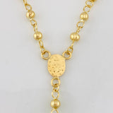Rosario Virgen Milagrosa 7.45g / 18 in / 4mm Oro Amarillo 18K