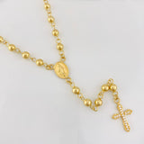 Rosary Miraculous Virgin 10.9g / 20 in / 4mm Yellow Gold 18K