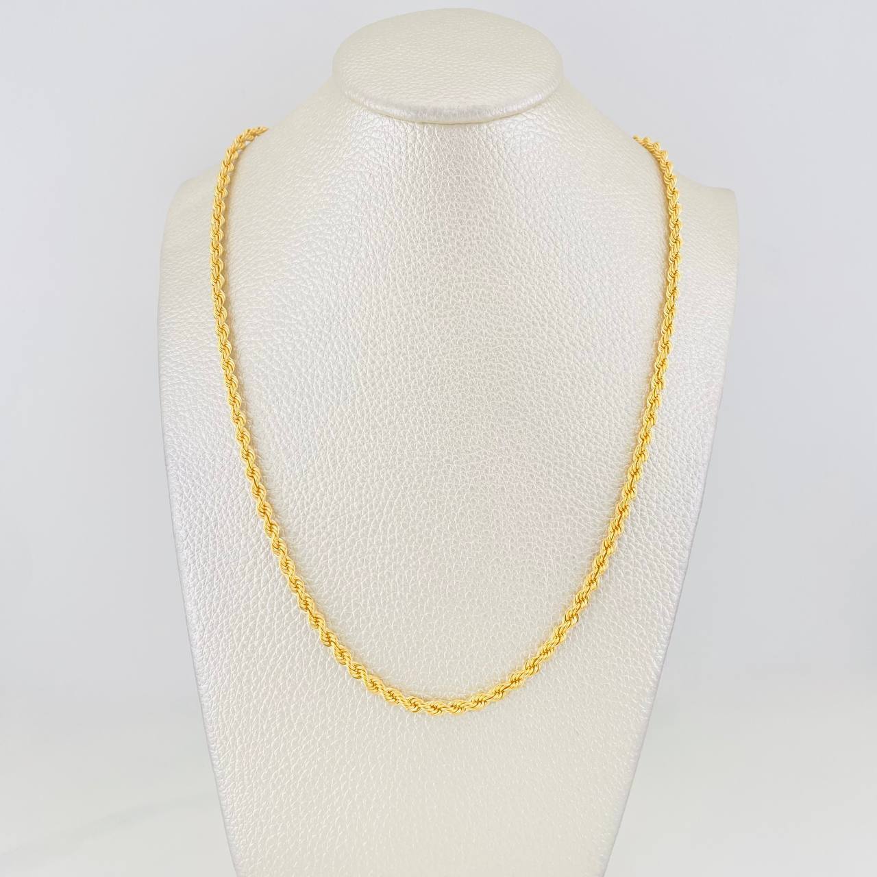 Rope Chain 8.65g / 24 in / 3.09mm Yellow Gold 18K