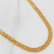 Bismark Chain 13.8gr / 22 1/4 in / 4.2mm Yellow Gold Nac.Esp. 18K &