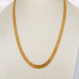 Bismark Chain 15.05gr / 23 3/4 in / 4.5mm Yellow Gold Nac.Esp. 18K &
