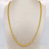 Cadena Lazo 5.45g / 25 1/2 in / 2.85mm Oro Amarillo 18K