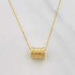 Set Cadena Aro Seguido + Dije Bv / 3.1g / 17 3/4 in Oro Amarillo 18K