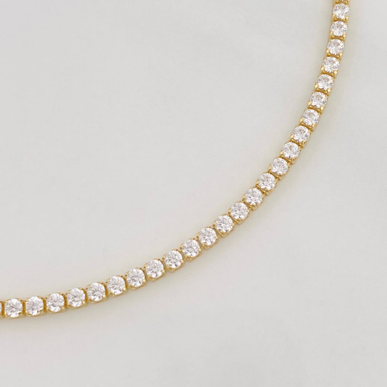 Tennis Bracelet 2.95g / 7 3/4 in / 1.8mm 18K Yellow Gold
